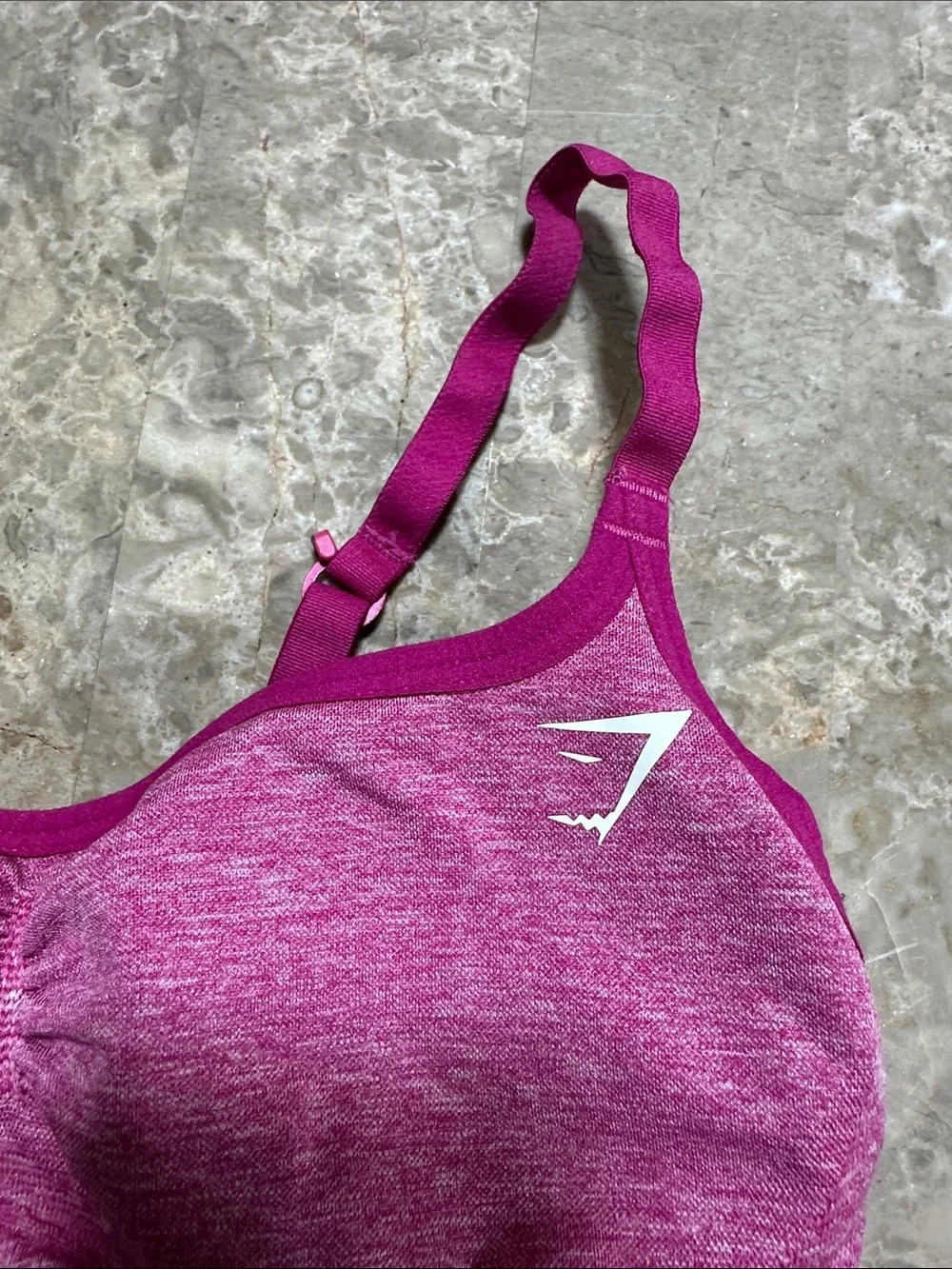 Gymshark Magenta/Pink Seamless Light Support Sports Bra